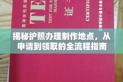 巩留揭秘护照办理制作地点，从申请到领取的全流程指南